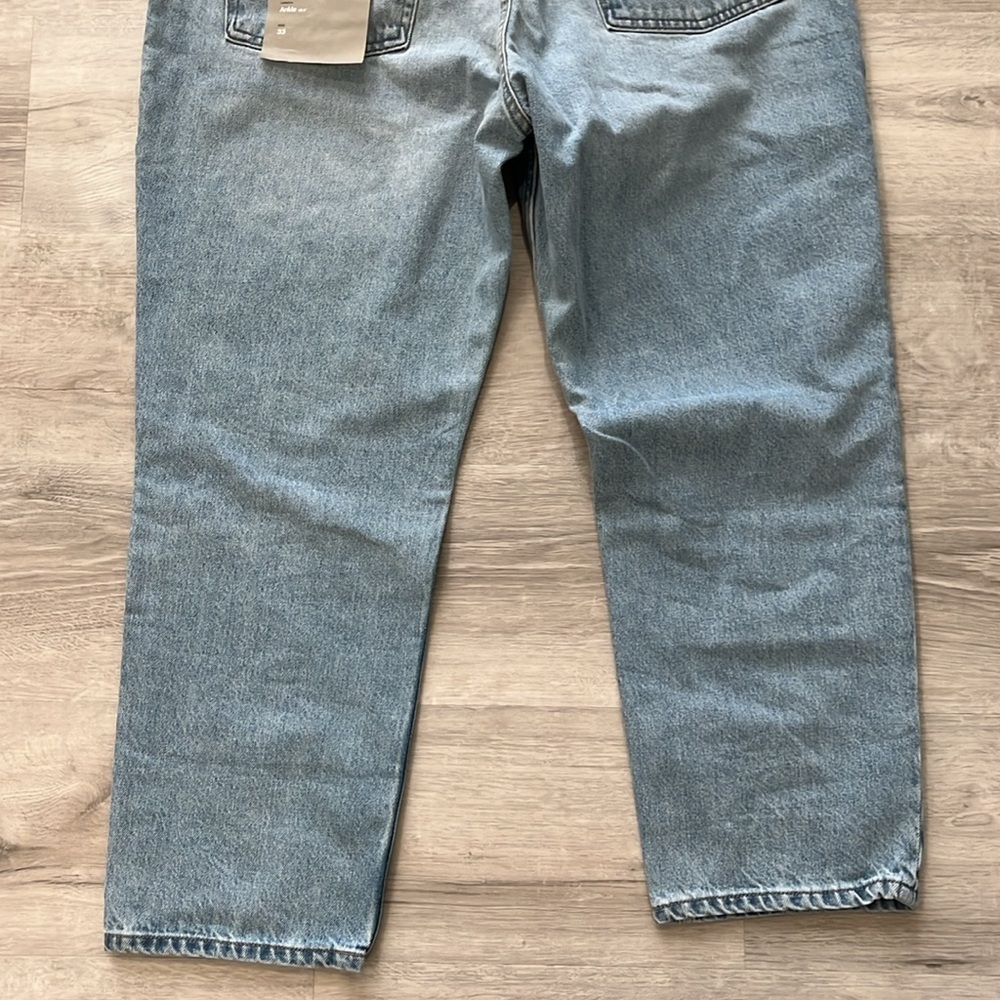 Everlane NWT The 90’s Cheeky Jeans‎ Denim High Waist Straight Women’s 33 - Picture 9 of 13